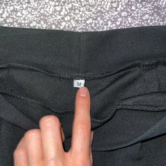 Floerns Women's Solid High Waist Tapered Ankle Stretch Work Pants - Picture 6 of 10